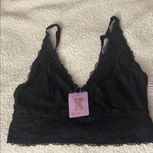 Savage Fenty Lace Wireless Bralette NWT